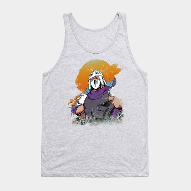 When The Evil Shredder Attacks! Tank Top by RyanButtonIllustrations